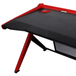 DXRacer Gaming Desk Red GD/1000/NR